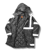 Result Work-Guard Management Coat mit wärmendem Futter, Black S, RT23 – Bild 5