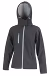 Result Core Drei-Lagen Softshell-Jacke mit Kapuze, Navy/Royal XS, RT230F – Bild 3