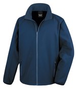 Result Core Bedruckbare Softshell-Jacke mit Microfleece, Navy/Navy S, RT231 – Bild 3