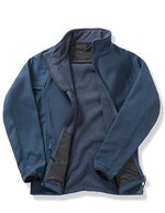 Result Core Bedruckbare Softshell-Jacke mit Microfleece – Navy/Navy