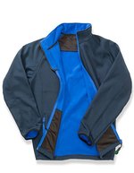 Result Core Bedruckbare Softshell-Jacke mit Microfleece – Navy/Royal