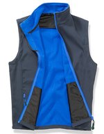 Result Core Printable Soft Shell Bodywarmer Black/Black S (RT232), RT232 – Blu navy/Reale