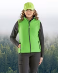 Result Core Women´s Printable Soft Shell Bodywarmer Yellow/Black XS (RT232F), RT232F – image 2