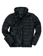 Result Core Wasserabweisende Soft Padded Jacke, Black/Black XS, RT233 – Bild 2