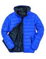 Result Core Wasserabweisende Soft Padded Jacke, Black/Black XS, RT233 – Royal/Marine