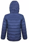 Result Core Giacca Soft Padded Junior con Cappuccio, Navy/Navy M (7-8), RT233J – immagine 4