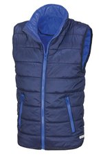 Result Core Junior Soft Padded Bodywarmer Navy/Lime L (9-10) (RT234J), RT234J – Bild 3