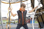 Result Core Jugend Soft-Padded Bodywarmer mit Reflektoren, Navy/Lime XL (11-12), RT234Y – Bild 1