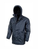 Result Core 3-in-1 Transitjacke mit Softshell-Innenjacke, Black XS, RT236 – Navy
