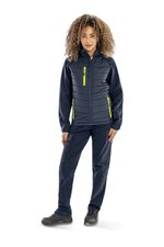 Result Genuine Recycled Recycelte Softshell Jacke mit Stehkragen, Black/Black XS, RT237 – Bild 3