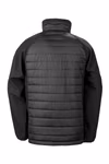 Result Genuine Recycled Recycelte Softshell Jacke mit Stehkragen, Black/Orange XXL, RT237 – Bild 4