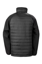 Result Genuine Recycled Recycelte Softshell Jacke mit Stehkragen, Black/Black XS, RT237 – Bild 4