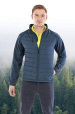 Result Genuine Recycled Recycelte Softshell Jacke mit Stehkragen, Black/Black XS, RT237 – Bild 8