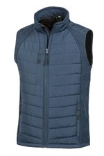 Result Genuine Recycled Recycled Compass Softshell Weste Herren, Black/Grey S, RT238 – Bild 3