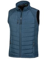 Result Genuine Recycled Recycled Compass Softshell Weste Herren, Black/Grey S, RT238 – Blu navy/Blu navy