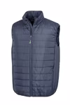 Result Core Gilet trapuntato idrorepellente con Zip, Grey 3XL, RT244 – immagine 3