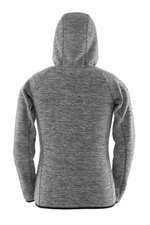 SPIRO Fleecejacke mit Kapuze und Reißverschluss für Damen, Marl Grey/Black XS, RT245F – Bild 4