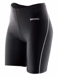 SPIRO Bodyfit Base Layer Shorts schwarz für Damen, Black M/L, RT250F – Bild 3