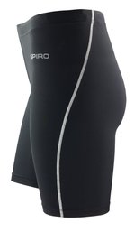 SPIRO Bodyfit Base Layer Shorts schwarz für Damen, Black M/L, RT250F – Bild 5