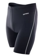 SPIRO Funktions-Trainingshose mit Quick Dry Technologie – Black