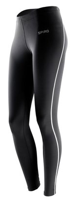 SPIRO Funktionsleggings mit Slim-Cut für Damen, Black M/L, RT251F – Bild 3