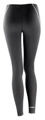 SPIRO Funktionsleggings mit Slim-Cut für Damen, Black M/L, RT251F – Bild 4