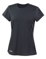 SPIRO Quick Dry Shirt mit Rundhals für Damen – Black