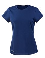 SPIRO Quick Dry Shirt mit Rundhals für Damen – Navy