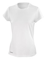 SPIRO Quick Dry Shirt mit Rundhals für Damen – White