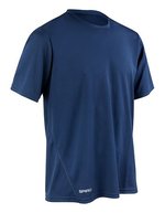 SPIRO Quick Dry Funktionsshirt mit Kragen für Herren – Navy