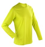 SPIRO Quick-Dry Langarmshirt mit Kragen für Damen, Black XS (34), RT254F – Bild 3