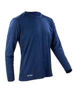 SPIRO Quick-Dry Shirt mit Kragen für Herren – Navy