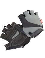 SPIRO Fingerlose Bikewear Handschuhe mit Klettverschluss – Grey/Black