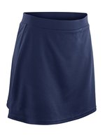 SPIRO Atmungsaktiver Damen-Skort mit Sport Pant, Black S (36), RT261F – Marine