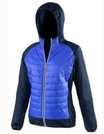 SPIRO Fitnessjacke Zero Gravity, atmungsaktiv für Damen, Black/Charcoal XS (34), RT268F – Royal/Navy