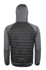 SPIRO Spritzwasserabweisende Sportjacke mit Kapuze, Black/Charcoal S, RT268M – Bild 4