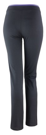 SPIRO Fitnesshosen mit Quick Dri-Material für Damen, Black/Lavender XXS (6), RT275F – Bild 4