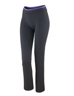 SPIRO Fitnesshosen mit Quick Dri-Material für Damen, Black/Lavender XXS (6), RT275F – Bild 2