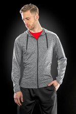 SPIRO Kapuzenjacke Marl Grey für Herren, Marl Grey S, RT277M – Bild 1