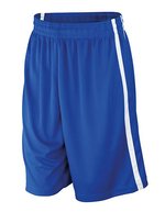 SPIRO Basketball Shorts mit Quick Dry Funktion für Herren – Royal/White
