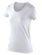 SPIRO Women´s Impact Softex® T-Shirt Black XXS (6) (RT280F), RT280F – White