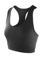 SPIRO Impact Softex® Crop Top mit Racerback, Black XS (8), RT282F – Bild 2