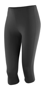 SPIRO Capri Hosen mit Quick Dri für Damen, Black XXS (6), RT284F – Bild 3