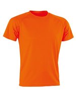 SPIRO Impact Aircool Performance Tee Navy XL (RT287), RT287 – Fluorescent Orange