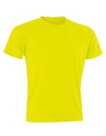 SPIRO Impact Aircool Performance Tee Navy XL (RT287), RT287 – Fluorescent Yellow
