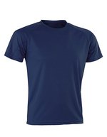 SPIRO Impact Aircool Performance T-Shirt – Navy