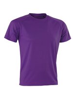SPIRO Impact Aircool Performance Tee Navy XL (RT287), RT287 – Purple
