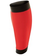SPIRO Wadenkompressionsärmel mit 360-Grad-Kompression, Black/Grey XS (1), RT290 – Red/Black