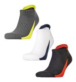SPIRO Niedrig geschnittene Sportsocken im 3er Pack, Black/Red L/XL, RT293X – Bild 1