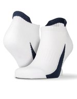 SPIRO Niedrig geschnittene Sportsocken im 3er Pack, Black/Red L/XL, RT293X – White/Navy